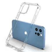For iPhone 16 Pro Max clear case Slim Shockproof Silicone cover