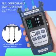 1x Handheld PON Optical Power Meter AUA-350U/350APON UPC/APC Port No battery