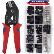 620PCS 2.54mm Dupont M/F Wire Cable Jumper Header Connectors Kit Crimp Pliers AU
