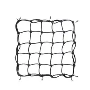 Motorcycle Bungee Cargo Net Helmet Mesh Bike Hold Down Accessories 6 Hooks