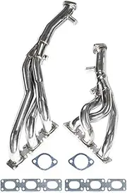 Muzhen Store Exhaust Header Manifold Long Tube Compatible With BMW E46 325i 330i Z3 Z4/M54 00-06