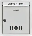 High Grade Big Size Letter Box for Home Mail Box For Wall with Key Lock Ivory