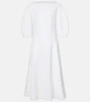 [Jil Sander] Jil Sander Linen midi dress AU 8 white