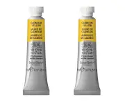 2x Winsor & Newton 5ml Professional Watercolour Artist Paint Cadmium Yellow S4
