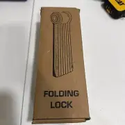 Lectric Folding Bike Lock/ E Bike Lock Heavy Duty NEW