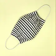 Premium Handmade Cotton Face Mask Filter Packet Washable Reusable - Brown Straps