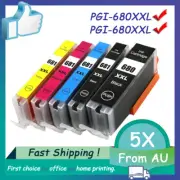 5X PGI-680XXL CLI-681XXL Ink Cartridge For Canon PIXMA TR8560 TS8160 TS6160 9160