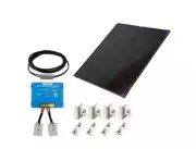 Kings 100W Fixed Solar Panel + 6m Lead + Mounting Brackets + MPPT Regulator