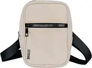 [Brixley] Crossbody Bag Sling Purse for Women Men Girls Travel, Multi Position Fanny Back Pack, Cream, Medium, Crossbody Bag