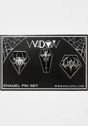 [Widow] Dark Destiny Enamel Pin Set