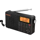 Bluetooth FM Stereo AM LW MW SW Portable Radio with battery IT Card Type C