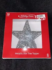 Metallic Star Tree Topper