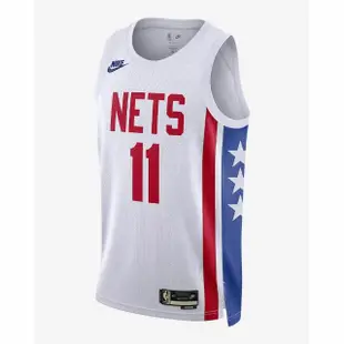 【NIKE 耐吉】NBA 球衣 籃網 NETS 厄文 IRVING 白 紅(DO9444-102)