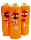 Sunsilk Damage Restore Shampoo 120ml *3 activ-infusion repairs damage from first