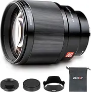 VILTROX 85mm F1.8 Mark II Full-Frame E-Mount Camera Lens Support AF Auto Focus for Sony A7II A7III A7RIII A7SIII A7II A7RIV A9 A6600 A6500 A6400 A6300 A6100 A6000 A5100 A5000 A7C A7R