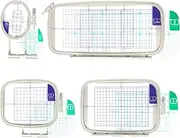 Sew Tech Embroidery Hoops for Brother PE800 PE810L PE770 780D PE700 PC6500 Brother Innovis 1250 700 Babylock Sewing and Embroidery Machine
