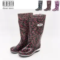 在飛比找momo購物網優惠-【Alberta】雨鞋 雨靴 防水鞋 長靴 防水靴 長筒高筒
