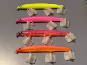 Megabass Batissa 115F 115Mm 9G 4-Piece Set