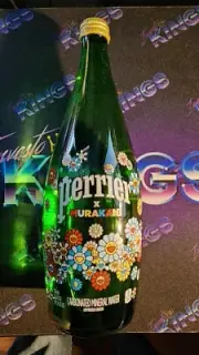 Takashi Murakami Perrier Glass Bottle 750mL