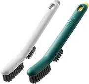 Kisangel 2pcs Shoe Brush Multifunctional Cleaning Brush Laundry Cleaning Brush Shoe Scrubbing Brush Laundry Washing Brush Clothes Cleaning Sneaker Brush Portable Pp Clothes Brush