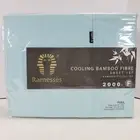 RAMESSES Summer Cooling Full Sheet Set, 35% Viscose from Bamboo & 65% Microfiber