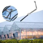 2PCS Greenhouse Vent Opener Aluminum Alloy Solar Automatic Greenhouse Window US