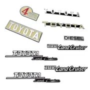 Metal Front Grilling Logo Set For RC4WD 1/10 Gelande II Cruiser/FJ40