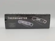 Digital Food Thermometer Waterproof LCD Display Instant Read Cooking Food
