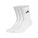 在飛比找遠傳friDay購物優惠-adidas 襪子 Cushioned Crew Socks