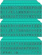 PEGZ® V2 Alphabet Stamps Clickable - Connectable American Typewriter Font (Uppercase, Lowercase, Numbers & Symbols 150 pc Bundle Medium Size)