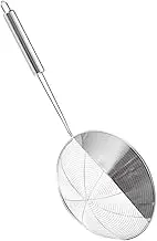 BESTOYARD 14cm Hot Pot Spoon Strainer Mesh Wire Scoop Colander Multi-Purpose Cooking Spider Non-Slip Handle Easy to Use Clean