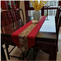 在飛比找蝦皮購物優惠-lh客製化 桌旗 桌布 喜慶桌布 桌旗 中國風桌巾 中式桌旗