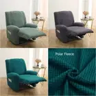 Polar Fleece Recliner Sofa Cover Stretch All-inclusive Lazy Boy Chair Covers