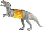 Dinosaur Corn Cob Holders, Unique Corn On The Cob Holders Barbecue Skewers for Kids, Taco Holders with Stainless Steel Prongs, Reusable and Easy to Clean for BBQ, Picnic