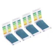 4pcs pH0.5-5 Test Strip 80 Litmus Indicator Paper Tester Alkaline Acid Testing