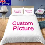 Custom Picture Design Your Own Doona / Duvet Cover and Pillow Slips