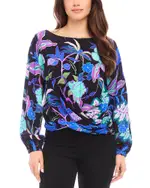 Karen Kane Floral Top