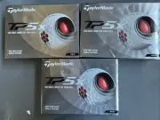 TaylorMade TP5X Golf Balls - 3 Dozen - White With a Logo