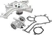 ApplianPar Water Pump and Engine Coolant Thermostat Housing Assembly for Mercedes-Benz C240 C280 C320 CL500 C43 C55 AMG CLK500 E320 E430 E500 ML320 S430 R500 SLK320