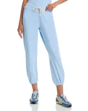 perfectwhitetee Gogo Terry Cropped Jogger Pants