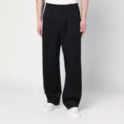 [Golden Goose] Black Wool Trousers 46 IT Black