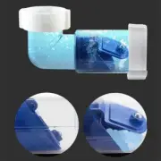 Drain Hose Washbasin Corrugated Curved Pipe Bathroom Expandable Rotate Drain Tub