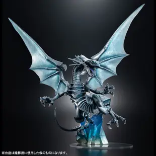 MegaHouse ART WORKS MONSTERS 遊戲王 怪獸之決鬥 青眼白龍 PVC