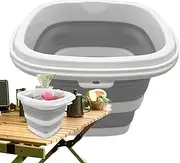 Cleaning Bucket with Handle - Colapsible Buckets | 5L Small Water Pail for Cleaning Folding Bucket | Space Saving Housekeeping Pail Mop Bucket for Indoor Outdoor Camping Laundry Fishing RV Beach