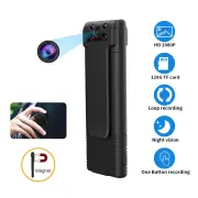Mini HD 1080P DV Camera Portable Digital Micro Video Recorder Night Vision Magnet Body Camcorder Maximum Suport 128GB TF