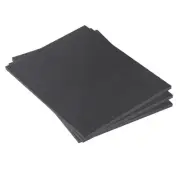 Expanded PVC Plastic Sheet 516" Thick, 11"x14" Rigid Foam Sheet Black 3Pcs