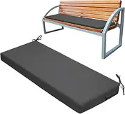 Porch Bench Cushion,Waterproof Patio Swing Seat Cushion | Non-Slip Swing Pad, Fade Resistant Sofa Pillow, Lounger Replacement for Porch Sofa