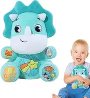 Musical Plush Baby Toy | Musical Huggable Soft Cartoon Toy | Interactive Cute Soothing Huggable Stuffed Animal Toy for Toddler Crib