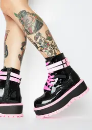 [Demonia] Sweet Chemical Fuse UV Platform Boots