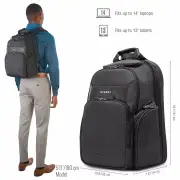 Everki Suite Premium Compact Laptop Backpack, up to 14"